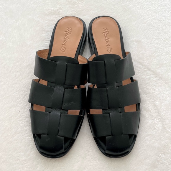 Madewell Dixson Fisherman Mules - Picture 2 of 7